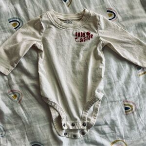 Carter's Baby Sister Cream One Piece